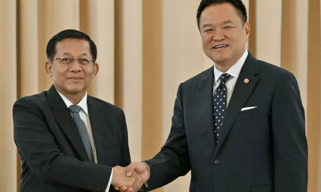 Myanmar’s Min Aung Hlaing Uses Thailand Visit To Pursue International Legitimacy