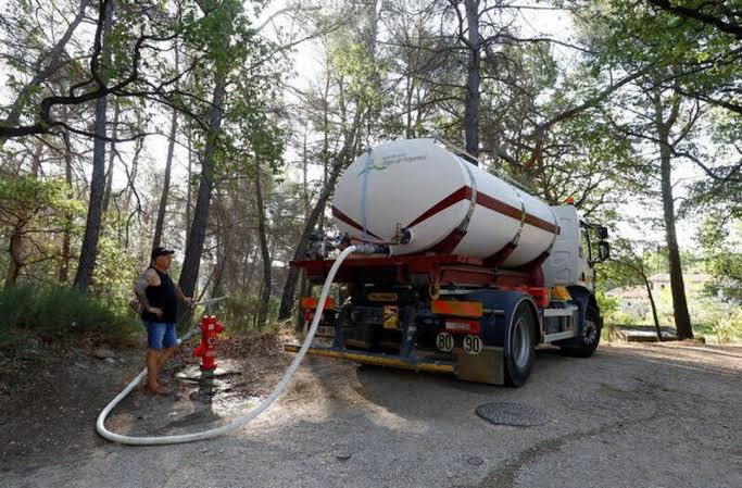 France Deploys Water Tankers As Drought Leaves Hundreds Of Thousands At Risk