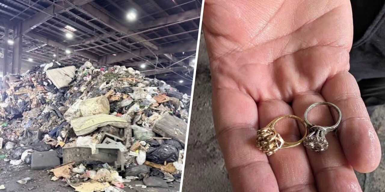 Brooklyn Husband Sifts Through 20,000 Pounds Of Garbage To Recover Wife’s Four-Generation Heirloom Rings