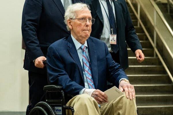 Senator Mitch McConnell Discharged From Rehab After Partial Recovery from Accident