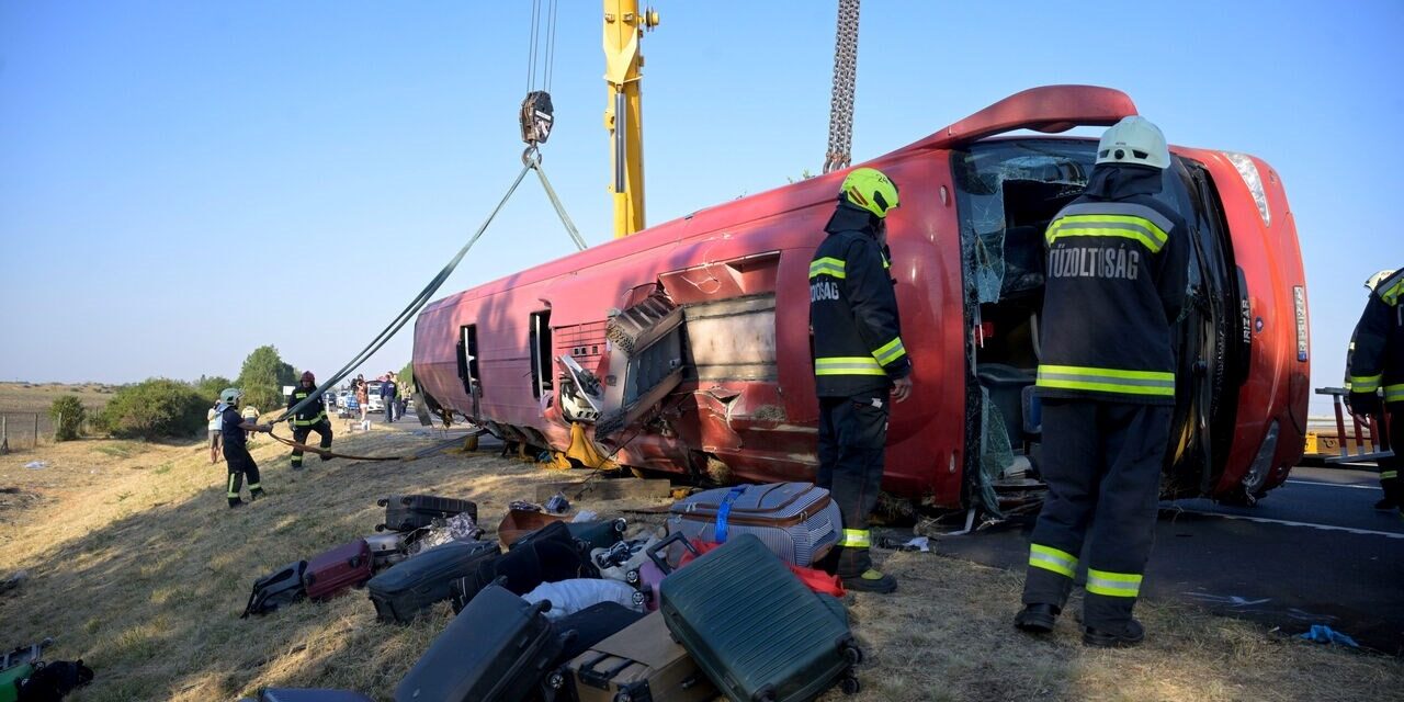 Polish Pilgrim Bus Crashes In Hungary, Killing At Least 12 And Injuring Dozens