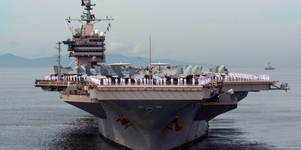 USS George Washington Steams Toward Middle East As Mental Health And Supply Crisis Grips Long-Deployed USS Abraham Lincoln