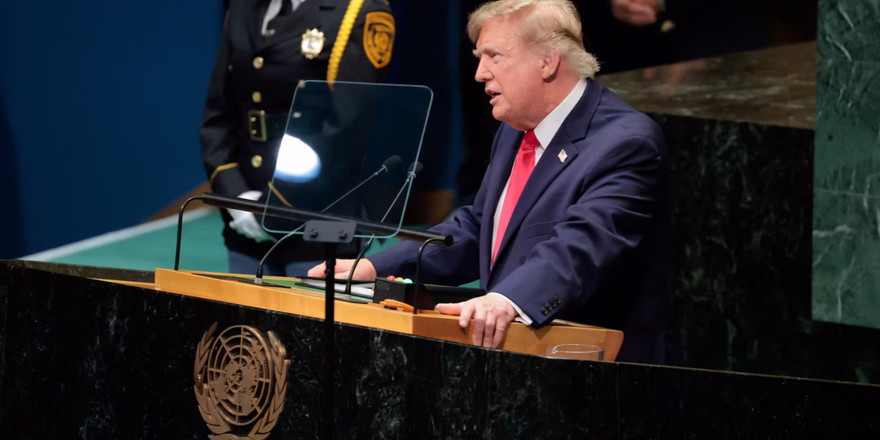Trump Champions U.S. Economy And Iran Policy In United Nations General Assembly Speech