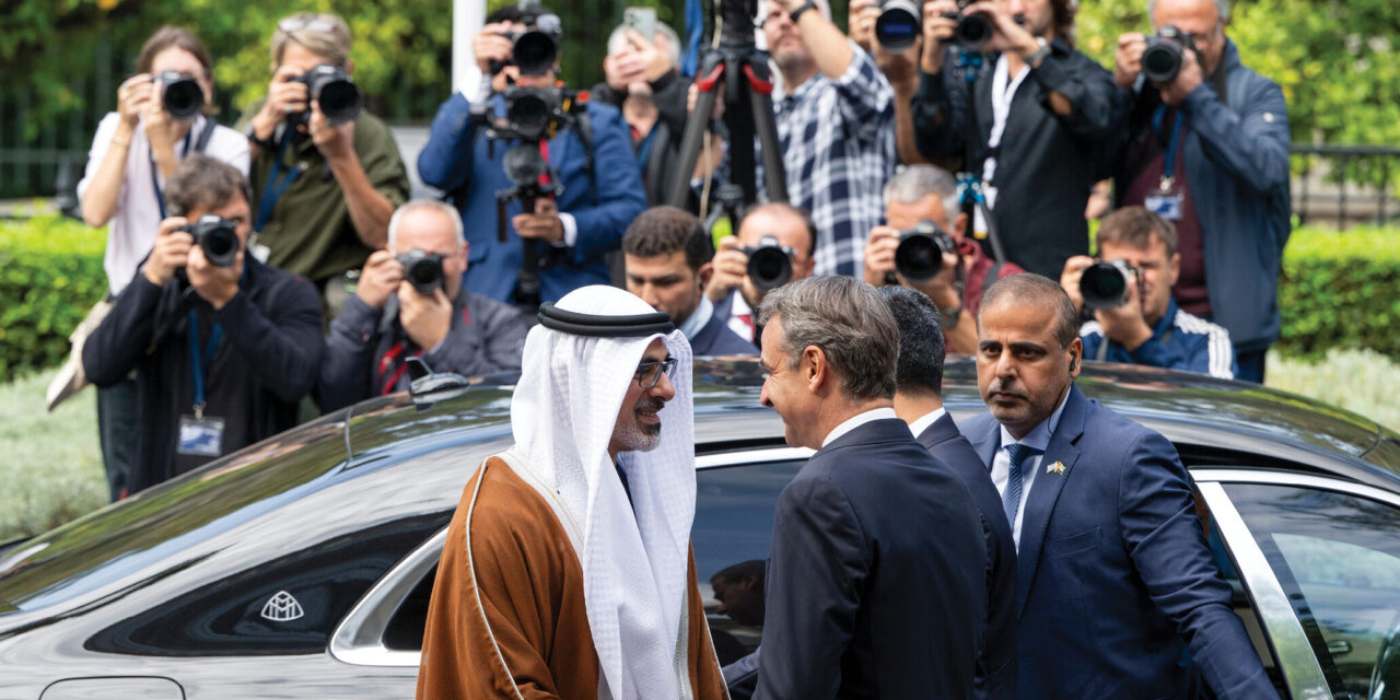 UAE and Greece Discuss Expanding €4bn Investment Partnership as Abu Dhabi Crown Prince Meets Mitsotakis