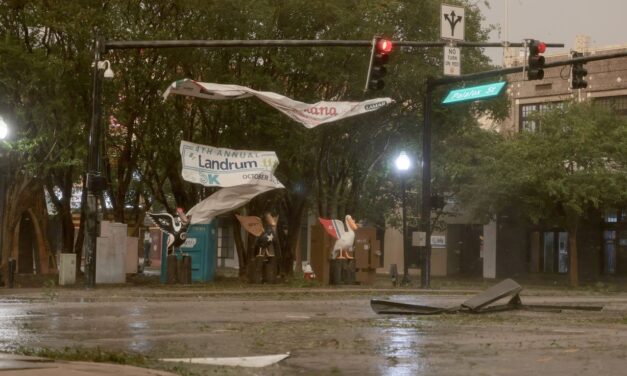 Hurricane Isaias Slams Florida Gulf Coast With 105 MPH Winds And Nine-Foot Storm Surge